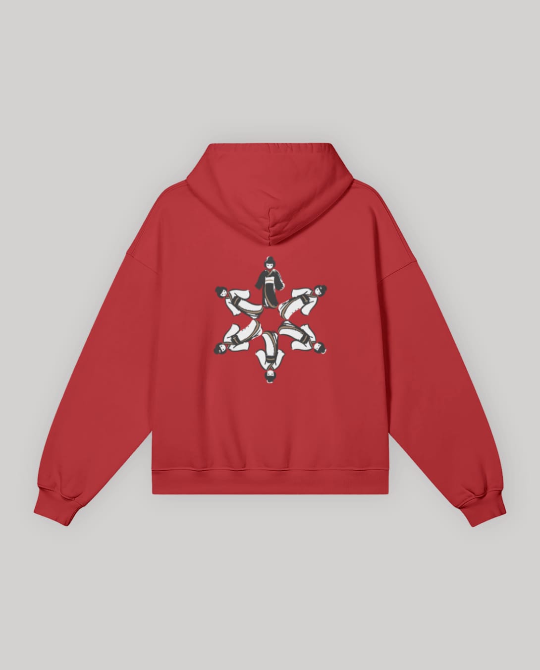 Geisha Zip Hoodie